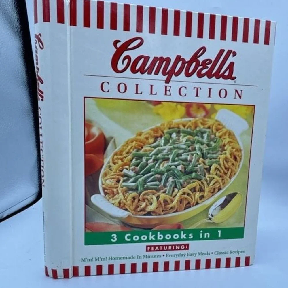 Campbell's Collection 3 Cookbooks in 1 Spiral-Bound Recipe Book (2000)